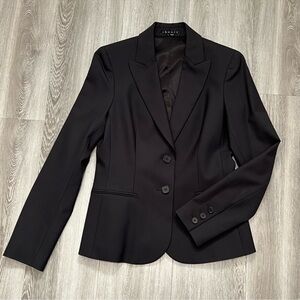 Theory Nichelle Tailor Blazer Black 4